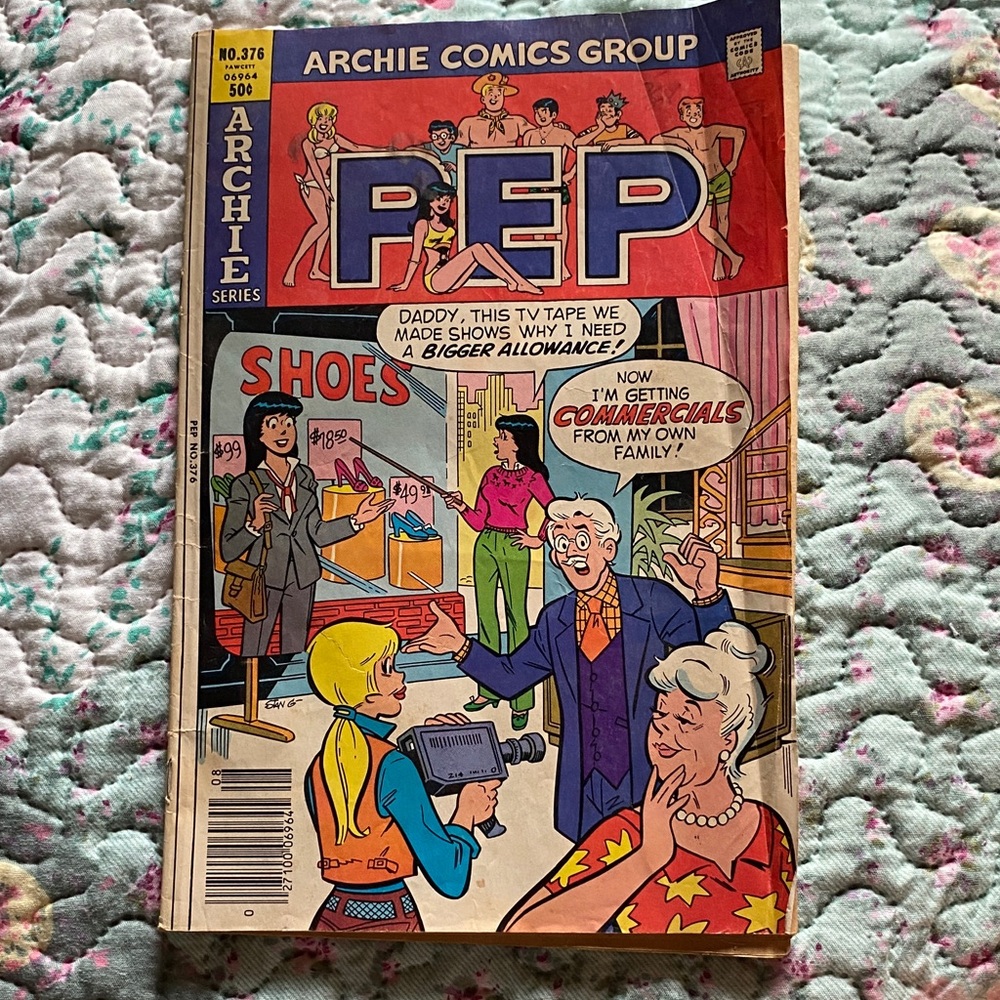 👑 Vintage Archie Comics PEP No. 376 👑